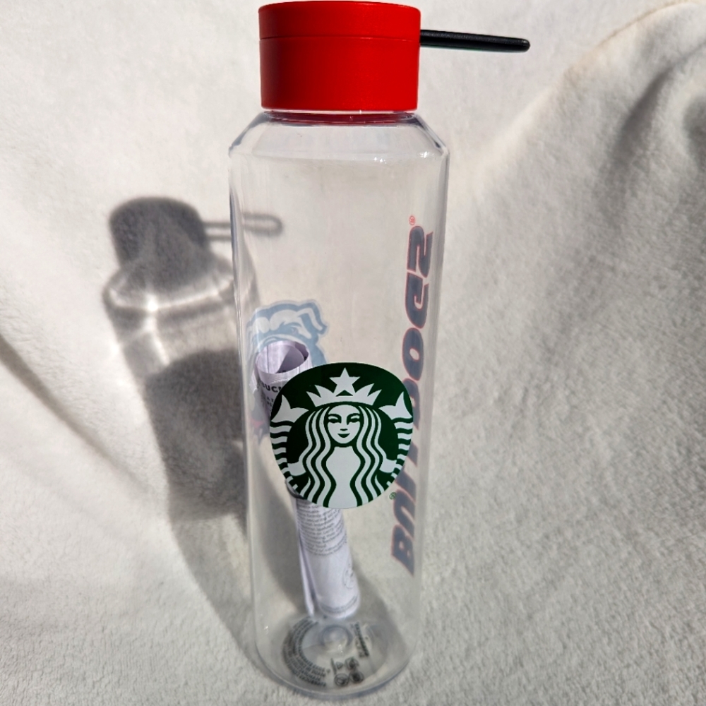 Starbucks UGA 20oz Water Bottle